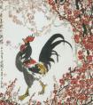 陈大羽的《雄鸡图》作品