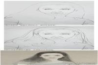 工笔画-头发的画法