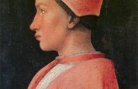 安德里亚·曼特尼亚（Andrea Mantegna，意大利画家，1431-1506）作品-弗朗切斯科·冈萨加的肖像