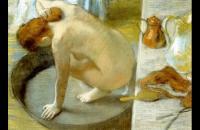 德加《盆浴》 德加油画作品-法国