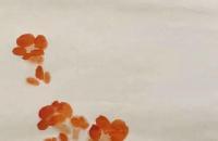 写意《天花摇曳百花垂》示范步骤