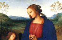 彼得罗·佩鲁吉诺（Pietro Perugino，意大利）-圣母子与天使
