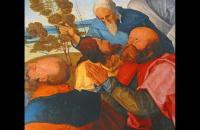 马蒂亚斯·格鲁内瓦尔德（Matthias Grünewald，德国）作品-海勒祭坛画（中央部分的细节）