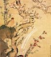 周之冕《杏花锦鸡图》_周之冕国画作品_周之冕国画_明