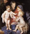 鲁本斯《圣家庭》作品- 德国