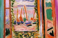 亨利·马蒂斯（Henri Matisse）（1869-1954）-《开窗》油画作品
