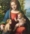 柯雷乔的《圣母子和施洗约翰》作品
