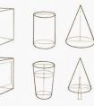 几何形体结构及几何相关物体的练习