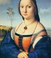 拉斐尔【玛达莱娜・斯特罗齐・多尼的画像】作品--