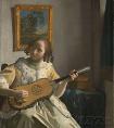 维米尔的《吉他演奏者》作品
