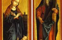 马丁·施恩告尔（Martin Schongauer，1445-1491，德国）作品-耶稣诞生和圣安东尼