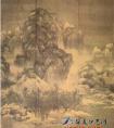 范宽的《雪景寒林图》