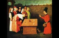 耶罗尼米斯·博斯（Hieronymus Bosch）作品-魔术师