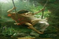 前1000幅世界名画-《春光》考特 法国