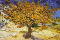 前500幅世界名画-《桑树》 文森特梵高 - 油 - 54 x 65 cm