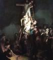 伦勃朗的《基督下十字架》作品