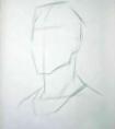 瘪嘴老头素描步骤