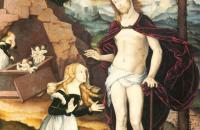 汉斯·鲍登（Hans Baldung）作品欣赏-基督作为园丁（诺利·梅·丹吉尔）