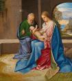 乔尔乔内的《圣家庭》作品