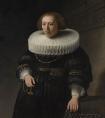 伦勃朗的《女子肖像》作品