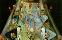 萨尔瓦多·达利(Salvador Dali)-瓜达卢佩圣母1959年油画
