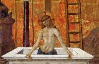 彼得罗·佩鲁吉诺（Pietro Perugino，意大利）-石棺中的基督