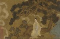 仕女画接近周昉的风格，而更加纤丽——名家周文矩