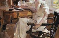 康斯坦丁·阿列克谢维奇（1861-1939） –主持人。1917年油画