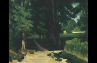 保罗·塞尚（ Paul Cezanne） –《塔斯（Jas de Bouffan）大街》油画作品