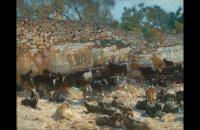 约翰·辛格·萨金特（John Singer Sargent American）-叙利亚山羊