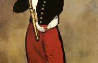 前1000幅世界名画-爱德华・马奈作品欣赏《吹笛少年》